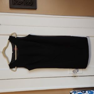 212 COLLECTION BLACK LINED DRESS SIZE 14 NWOT